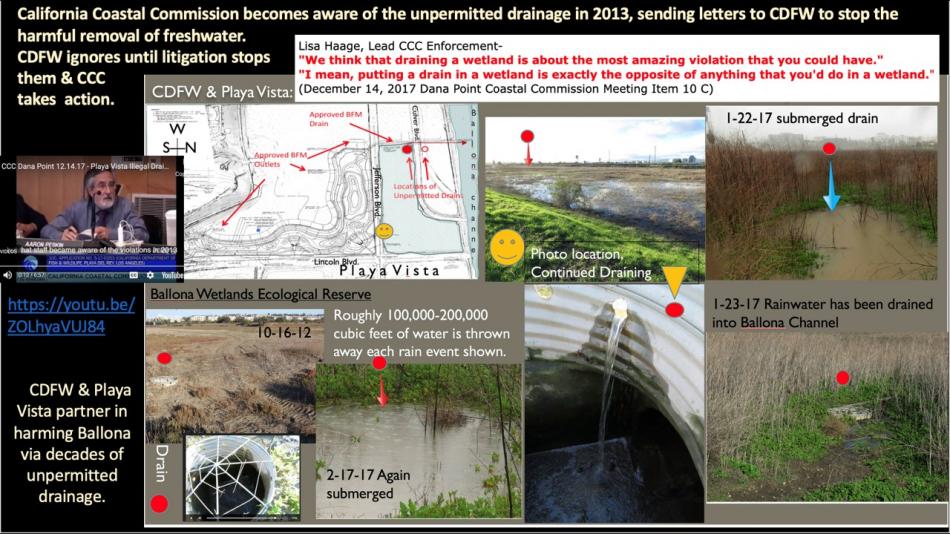 ballona wetlands restoration FEIR Land management plan slide13