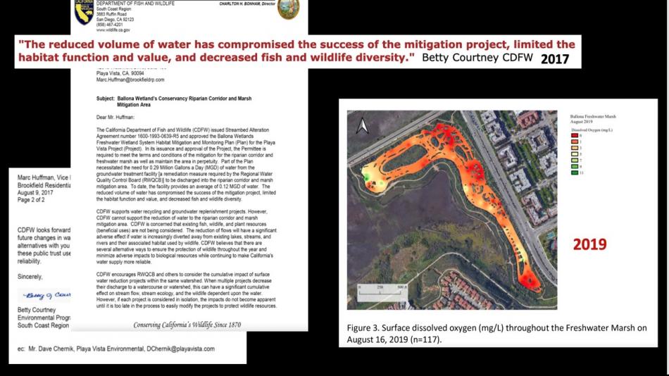 ballona wetlands restoration FEIR Land management plan slide15